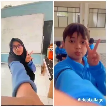 Peace Sign Poses in Classrooms