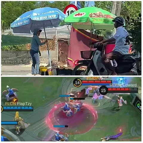 Street Vendor Setup and Video Game