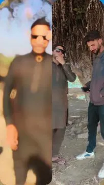 Men in Traditional Outfit Outdoors