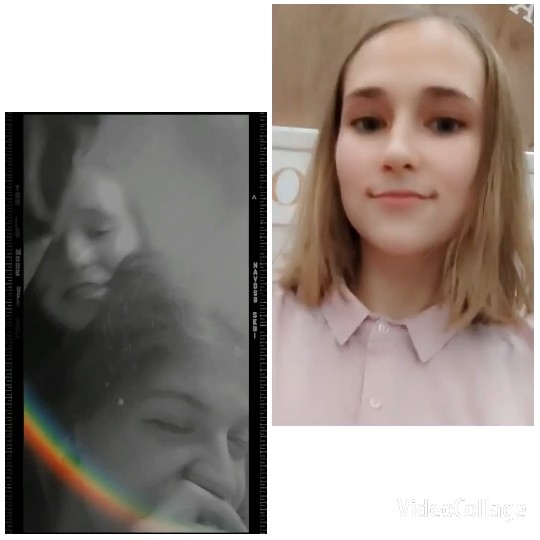 Black and White Group Selfie with Color