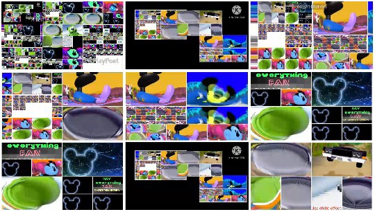 Colorful Graphics and Cartoon Themes