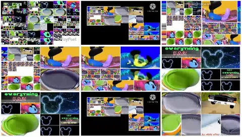 Colorful Graphics and Cartoon Themes