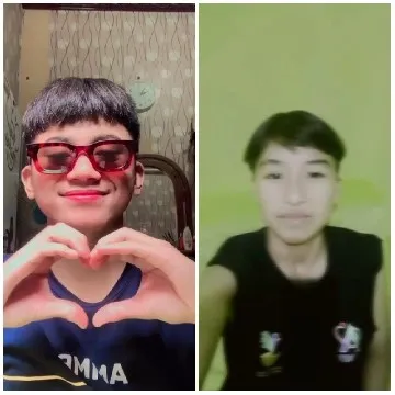 Heart Shape and Casual Pose