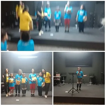 Coordinated Group Performance on Stage