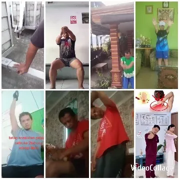 People Posing Indoors and Outdoors