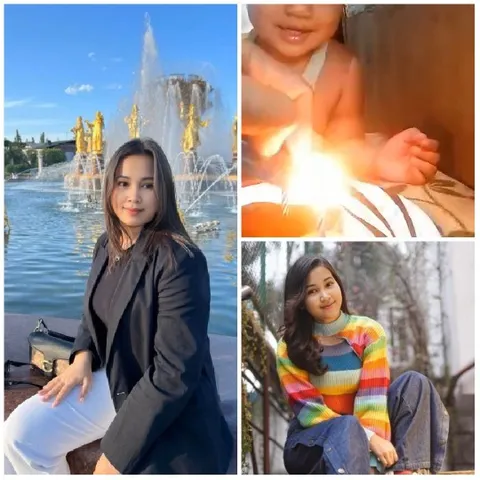 Woman by Fountain and Child with Candle