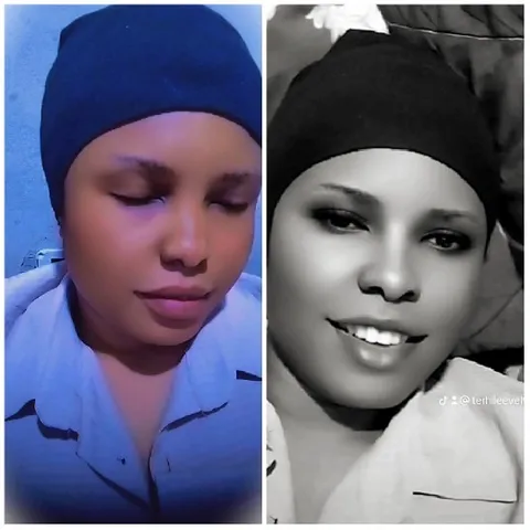 Two Portraits of a Smiling Person