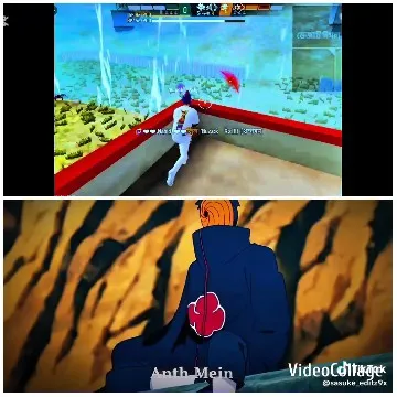 Video Game Character in Action