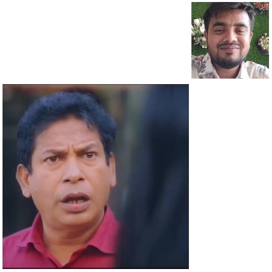 Surprised Man and Smiling Friend