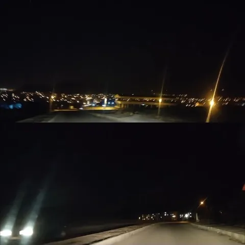 Nighttime City and Road Scenes
