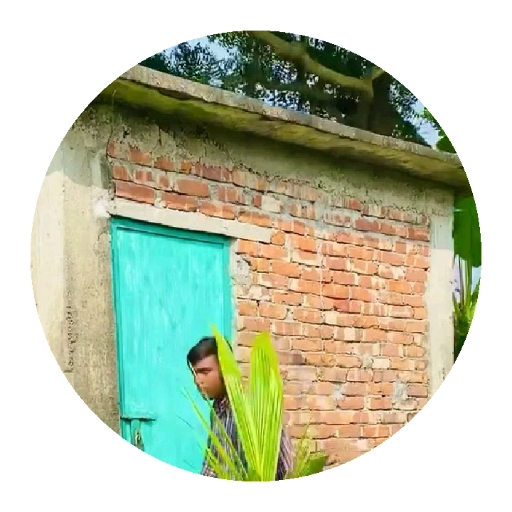 Walking by a Green Door