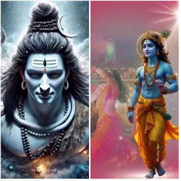 Hindu Deities in Artistic Style