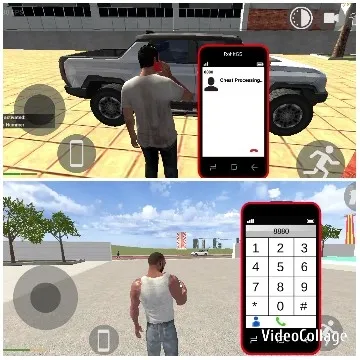 Video Game Scenes with Smartphone