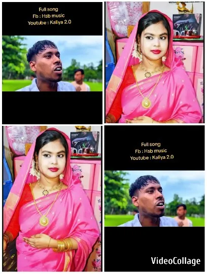 Scenes of Man and Woman Outdoors