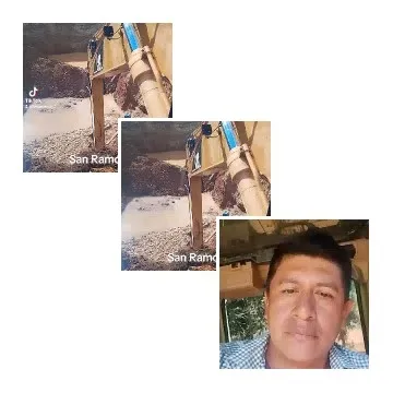Excavator Moving Earth at Site