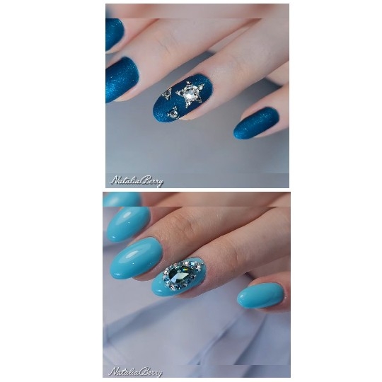 Hands Showcasing Nail Art