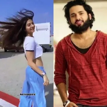 Smiling Woman and Man in Casual Setting