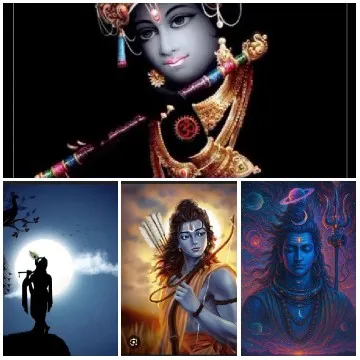Artistic Depictions of Hindu Deities