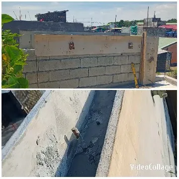 Construction of Concrete Block Wall