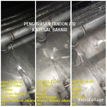 Water Flowing Through Maintenance Pipes