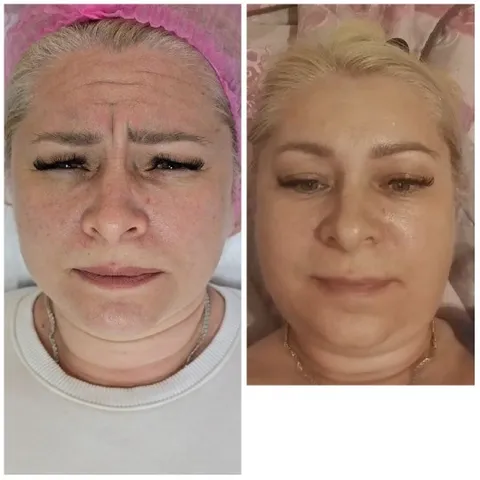 Woman with Expressions Side by Side