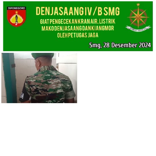 Uniformed Individual Before Event Banner