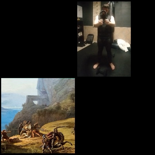 Mirror Selfie and Battle Scene