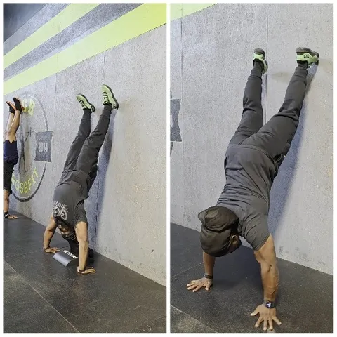 Handstands at the Gym