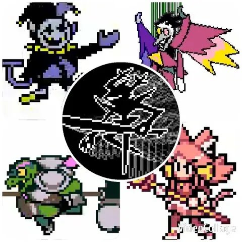 Four Pixel Art Characters and Design