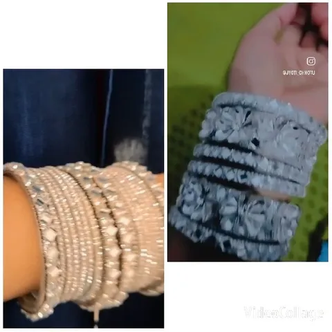 Close-Ups of Decorative Bangles