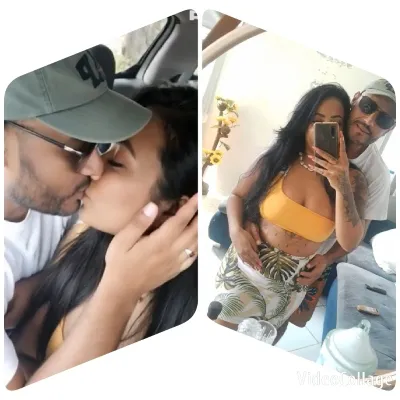 Couple Kissing and Mirror Pose