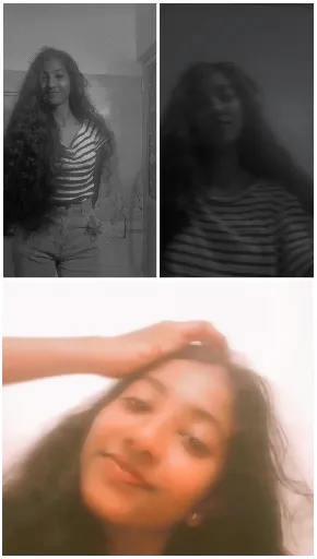 Three Photos of One Person