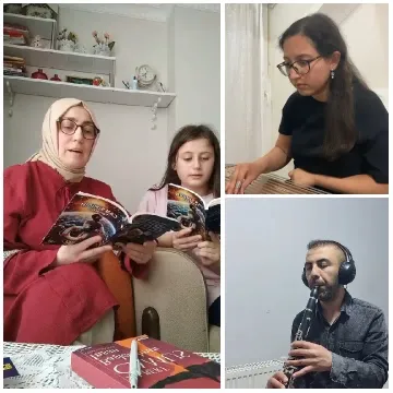 Reading Together and Playing Instruments