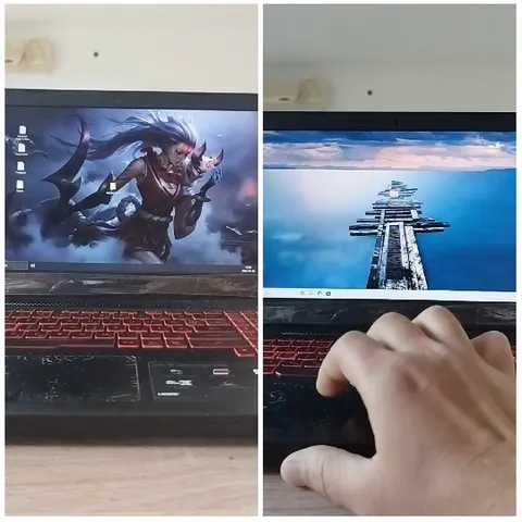 Laptops with Fantasy and Serenity