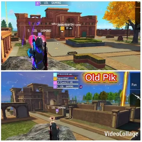 Screenshots from Video Game Environment