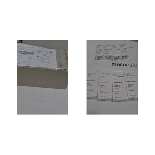 Shipping Box and Skincare Products