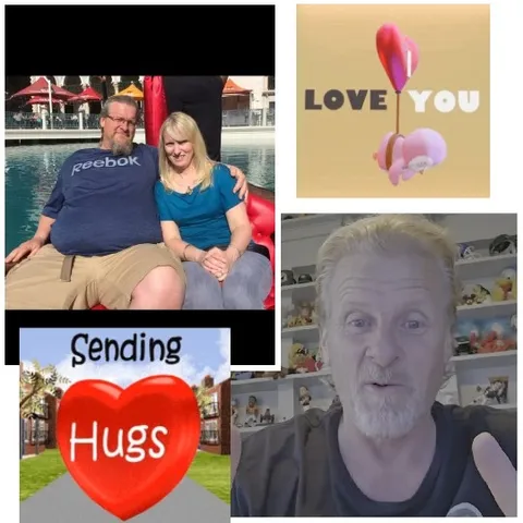 Couple by the Pool and Love Graphics