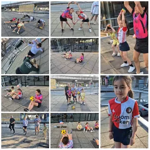 Outdoor Sports Activities With People