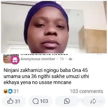 Selfie with Purple Headscarf