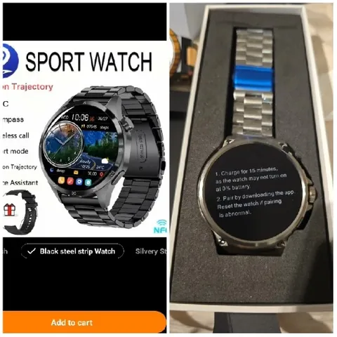 Sport Watch Advertisement