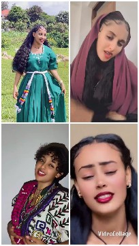 Four Outfits in Different Settings