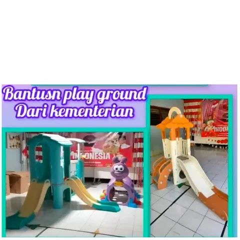 Playground Equipment in Community Center