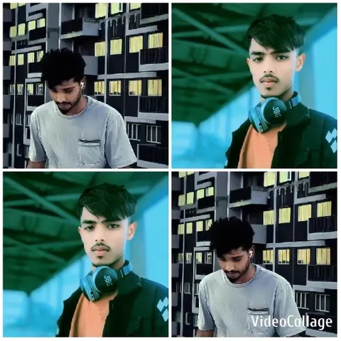 Young Man in Urban Settings