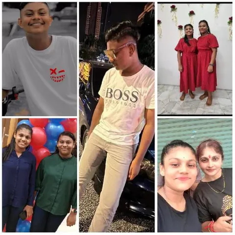 Five Poses in Different Settings