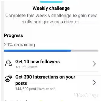 Weekly Challenge Progress Tracker