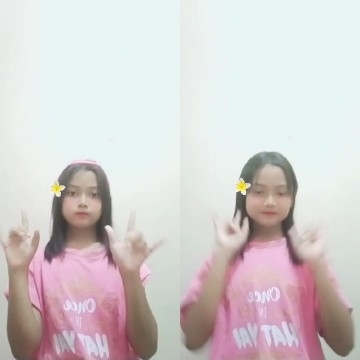 Person Posing with Gestures