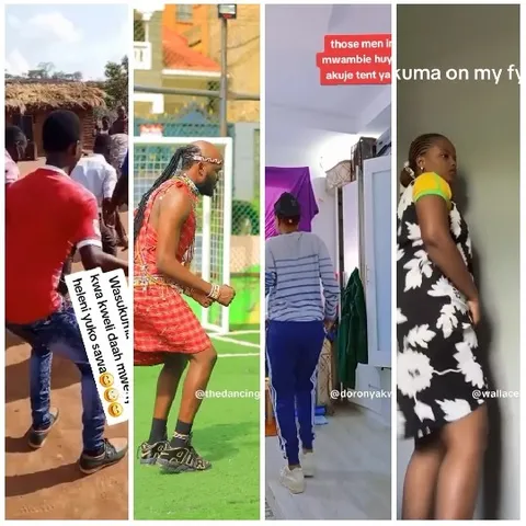 Four People Dancing in Different Settings