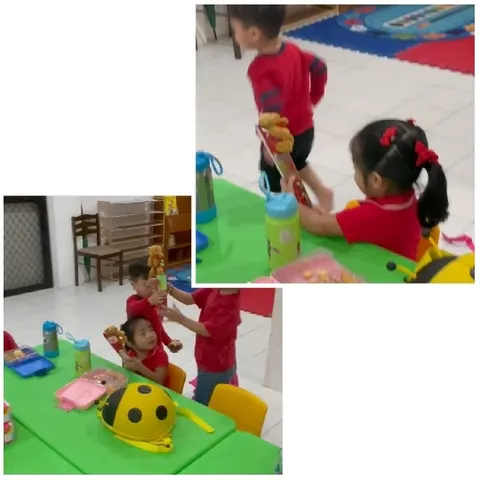 Children Playing in Classroom Setting