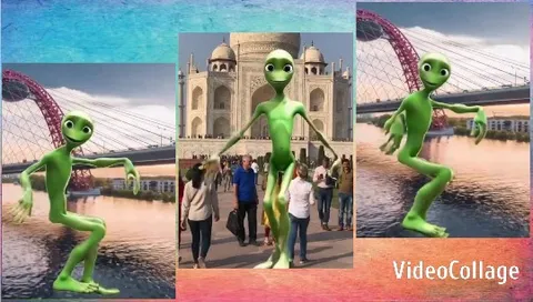 Cartoon Alien by Waterside