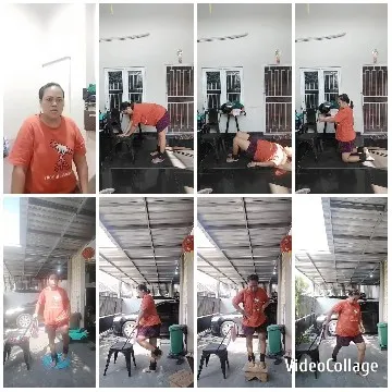 Red Shirt Activities in Garage